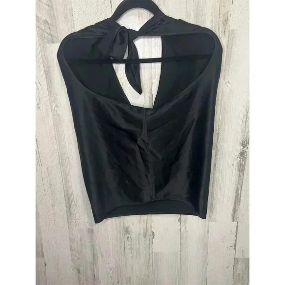 Ramy Brook Women's Black Halter Cowl Neck Multi Wear Tank Top Size M - Picture 13 of 13